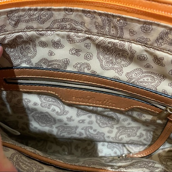 Simply Noelle Shoulder Bag Honey Orange New With Tags - Picture 8 of 11